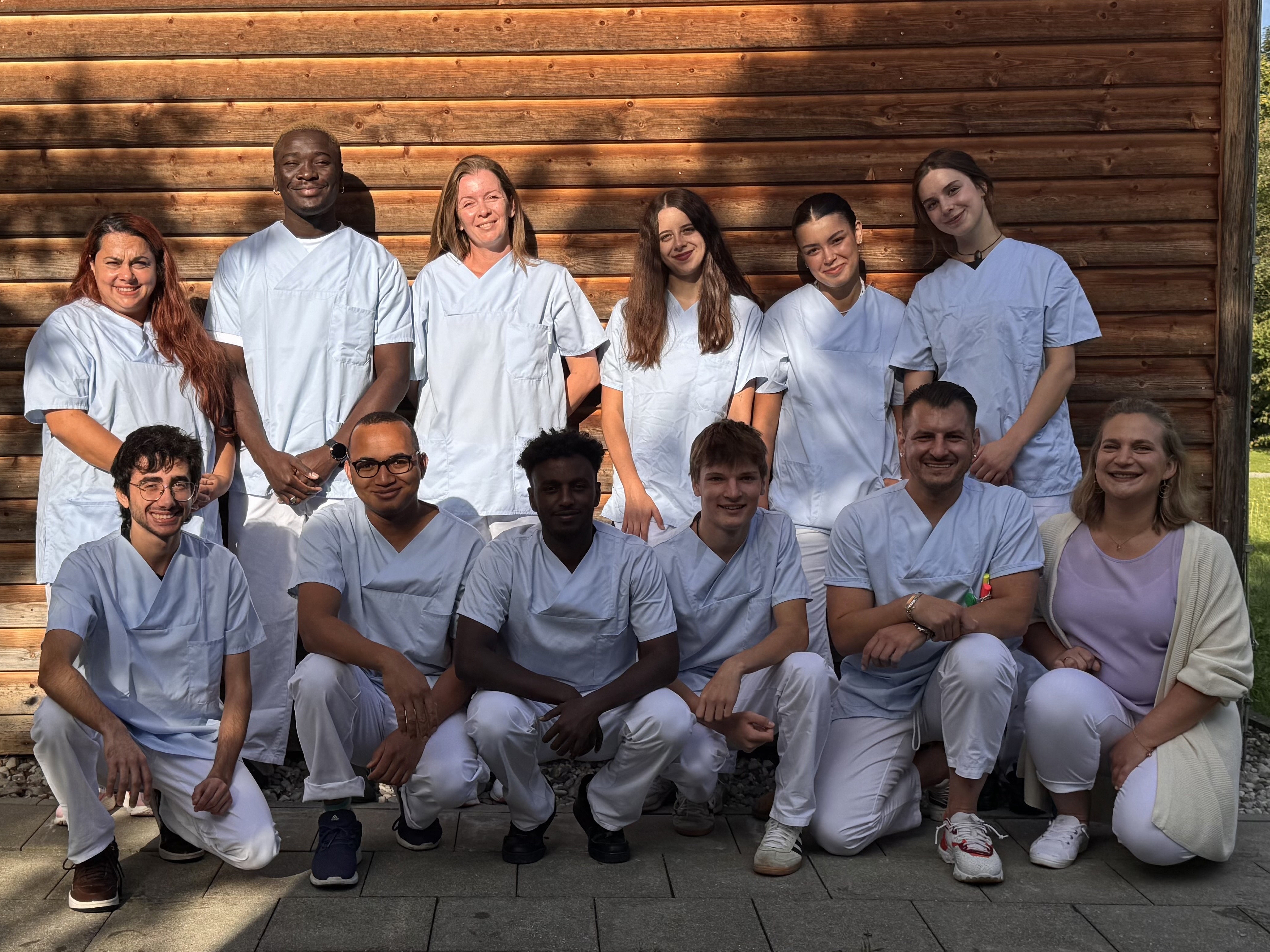 Schüler der Berufsfachschule Ein Gruppenfoto der Schüler der Berufsfachschule.Ein Gruppenfoto der Schüler der Berufsfachschule.